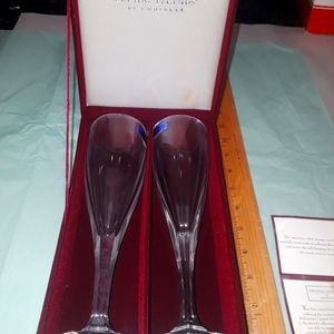 Crystal Godinger Champagne Glasses